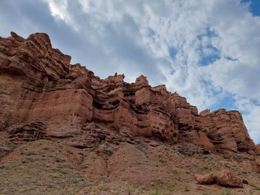 Dağların güzel manzarası 