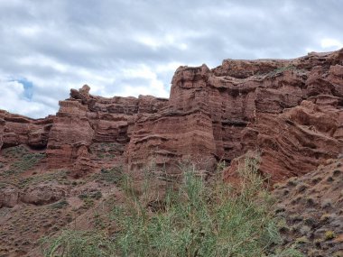 Kanyonların güzel manzarası 