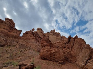 Kanyonların güzel manzarası 