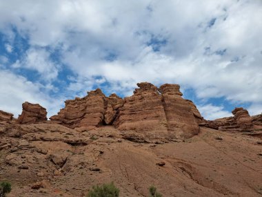 Dağların güzel manzarası 