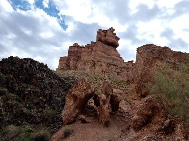 Dağların güzel manzarası