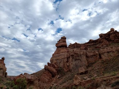 Dağların güzel manzarası