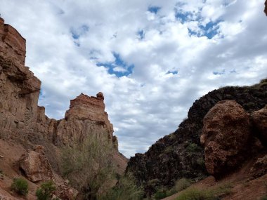 Dağların güzel manzarası
