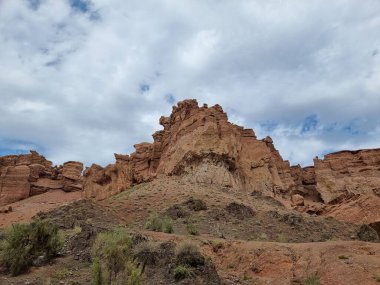 Kanyonların güzel manzarası 