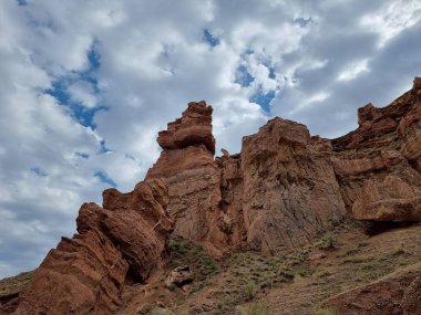 Dağların güzel manzarası