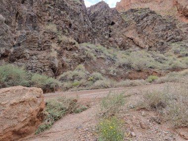 Dağların güzel manzarası