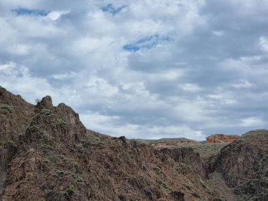 Dağların güzel manzarası