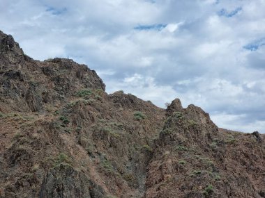 Dağların güzel manzarası