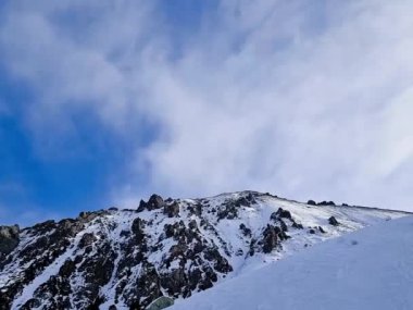 Kışın en güzel dağ zirvesi