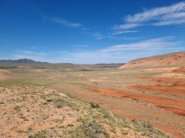 Vadinin güzel manzarası 