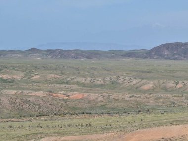 Dağların güzel manzarası