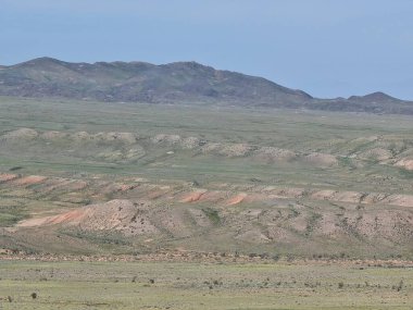Dağların güzel manzarası