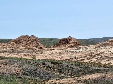 Çölün güzel manzarası 