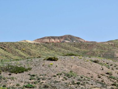 Dağlardaki manzara manzarası