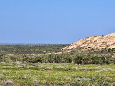 Arka planda güzel manzara