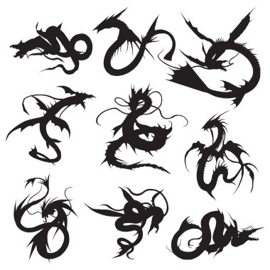 siyah ve beyaz leviathan silueti