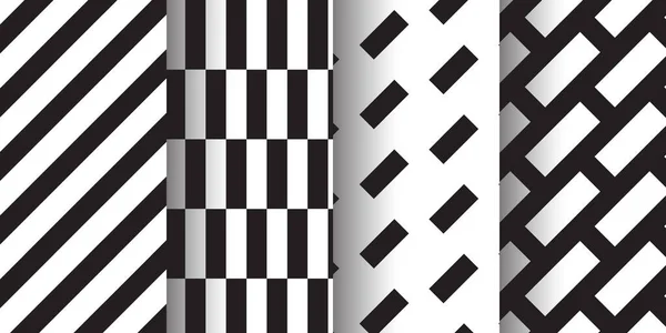 Abstracte Moderne Geometrische Achtergrond Naadloze Vectorillustratie Met Diagonaal Patroon — Stockvector