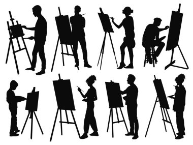 Yeni doğan bebek siluetleri ayarlandı