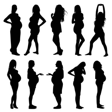 ahşap masa siluetleri ayarlandı