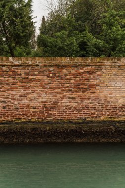 brick wall architectural detail background 
