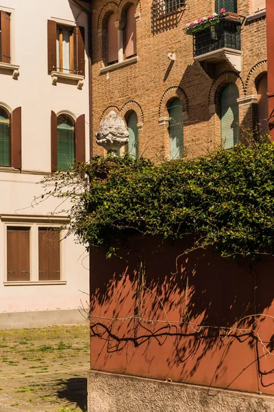 Schönes Architektonisches Detail Einer Alten Straße Venedig Italien — Stockfoto