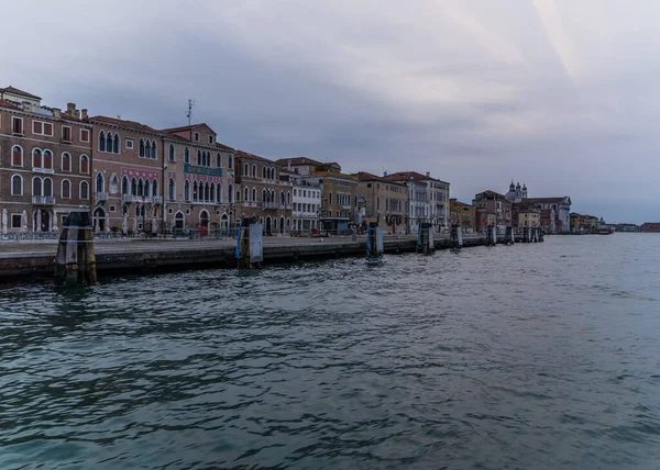 Vedere Dimineața Devreme Veneției Italia Într Tulbure — Fotografie, imagine de stoc
