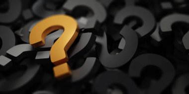 Soru işareti arkaplanını kapat, 3d görüntüleme