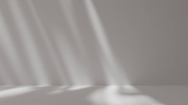 En düşük ürün sunum podyumu gölgeli arka planlar, 3D görüntüleme