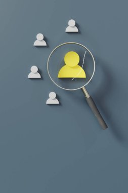 Kafa avcılığı işi bulmak için büyüteçten bakıyorum.