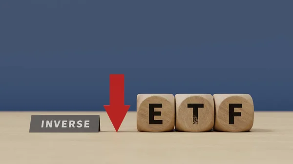 Background Introducing Inverse Etf Rendering — Stock Photo, Image