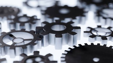 Dişlilerin 3D makineye yerleştirilme görüntüsünü kavra