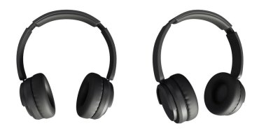 3D müzik yorumlamasını dinlemek için kablosuz kulaklıkların 3 boyutlu görüntülemesi