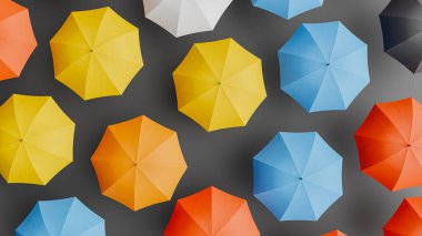 Yağmurlu muson mevsimi arka plan kavramları. 3d oluşturma