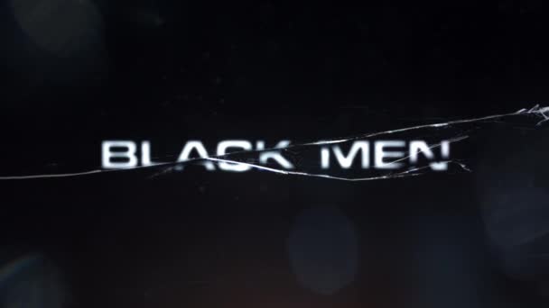 Black Men Prores 422 — стоковое видео