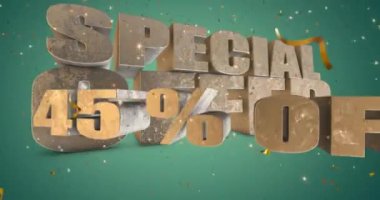 Special Offer. 45 Percent Off. Huge Title. 422 ProRes HQ