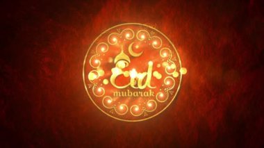 Eid Mubarak. Greeting. Red Concept. 4K 422 ProRes HQ.01.