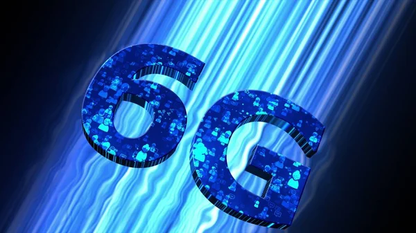 6G Teknoloji Görselleştirme. 3d, Metin Yok.