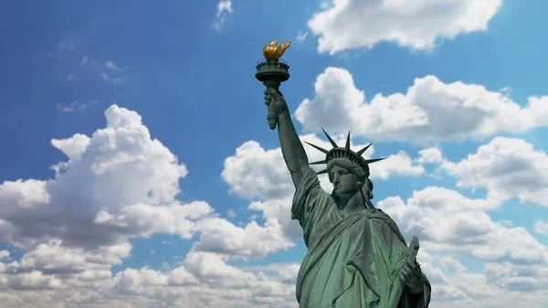 Вид Статуи Свободы — стоковое фото
