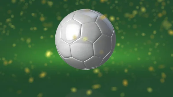 White Soccer Ball — Stock Photo, Image