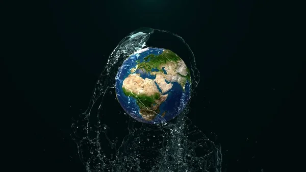 Врятуйте Воду Врятуйте Планету — стокове фото