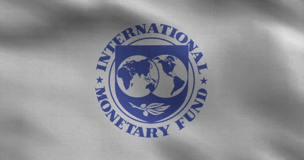 Flag Imf International Monetary Fund — Stock Photo, Image