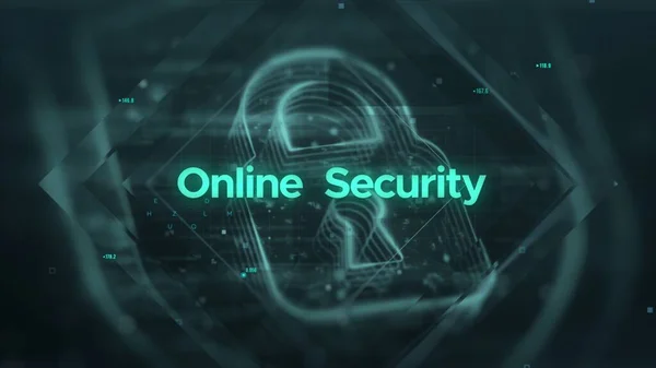 Agency Services Online Security Slogans Messages —  Fotos de Stock