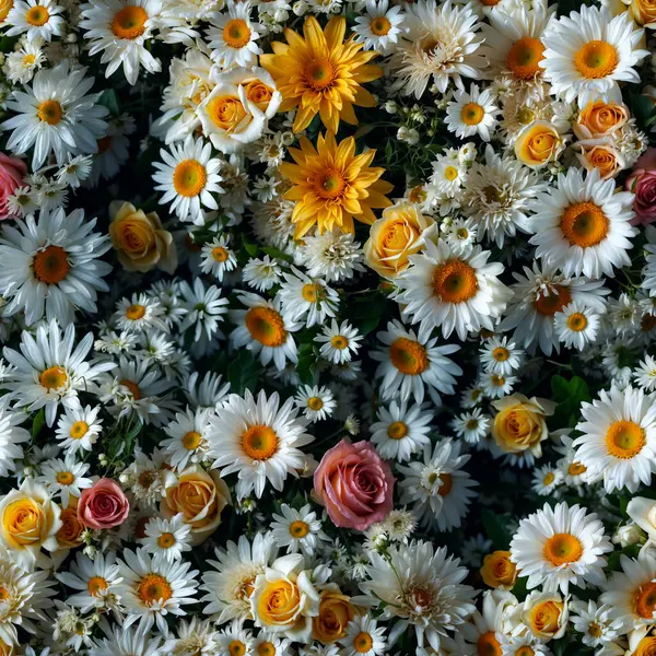 Bouquet Mariage Diverses Fleurs Image En Vente