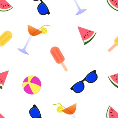 Beyaz arkaplanda yaz deseni