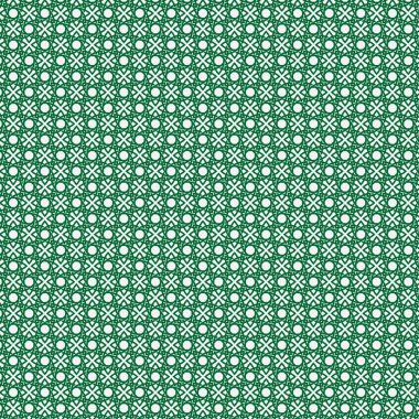 Yeşil ile basit İslami desen