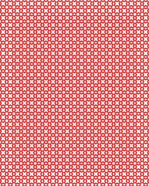 İslami lekesiz kırmızı desen