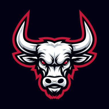 Bulls baş maskotu yaratıcı tasarımı