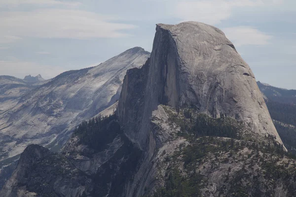Yosemite Ulusal Parkı Ndaki Glacier Point Ten Half Dome Manzarası — Stok fotoğraf