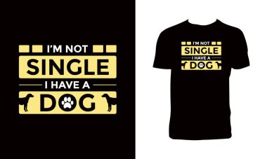 Şirin Köpek Tipografisi ve Harfli Tişört Tasarımı 