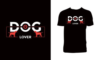 Köpek Aşığı Tişört Tasarımı 